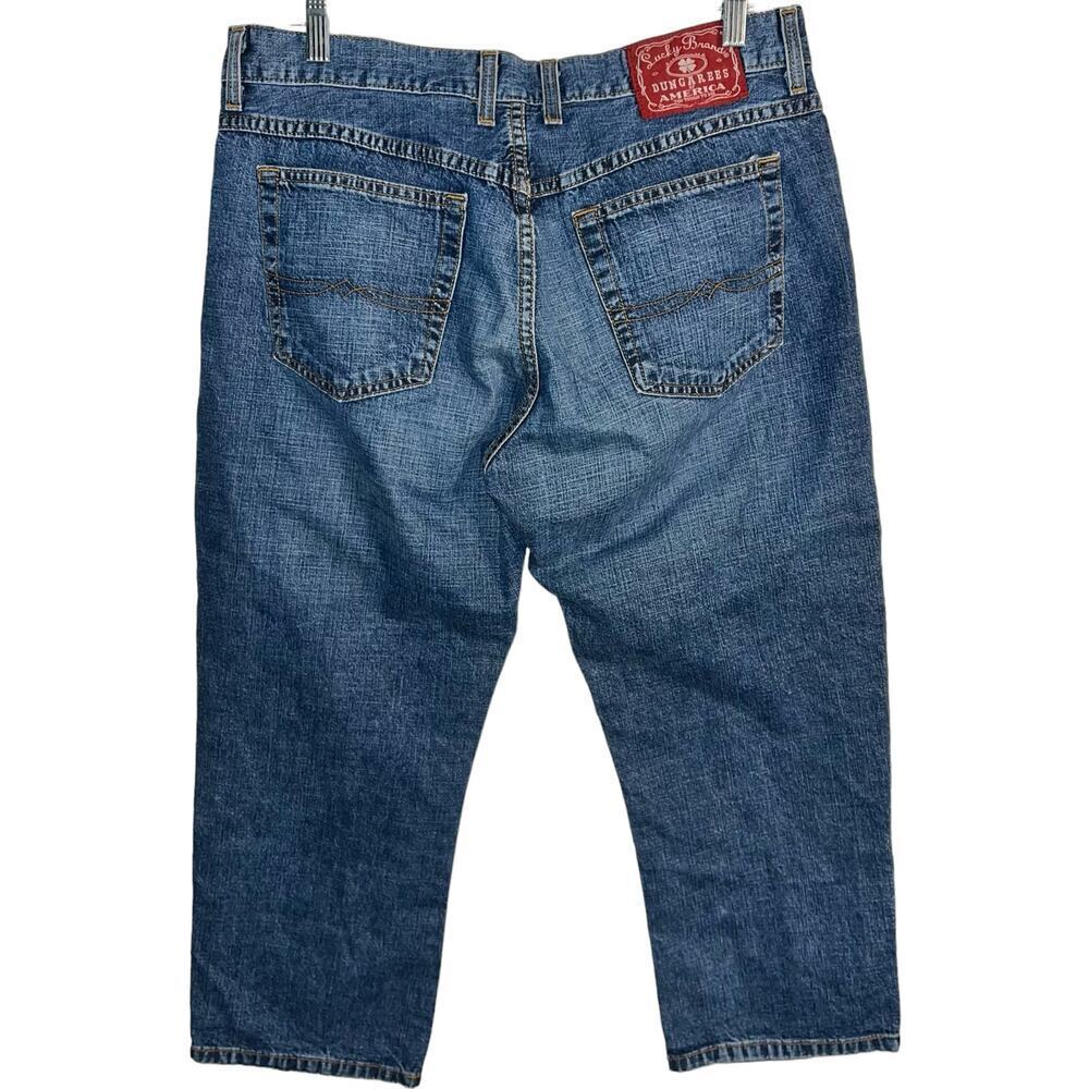 Lucky Brand Blue Cropped Jeans - Picture 3 of 7